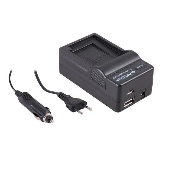 Caricabatterie w. micro USB p. Sony MVC-CD500